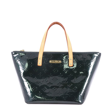 Louis Vuitton Bellevue Handbag Monogram Vernis PM Green 3500001