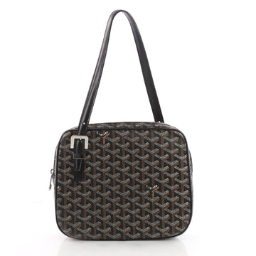 Goyard Yona Bag Coated Canvas MM Black 3500603