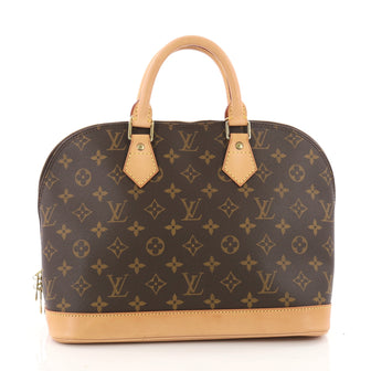 Louis Vuitton Vintage Alma Handbag Monogram Canvas PM 3501302