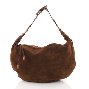Louis Vuitton Onatah Hobo Suede GM Brown 3501703