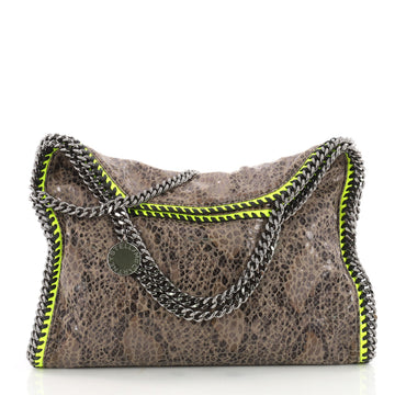 Stella McCartney Falabella Fold Over Bag Faux Python 3501901