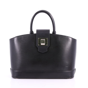 Louis Vuitton Mirabeau Handbag Epi Leather PM Black 3501902