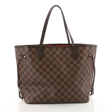 Louis Vuitton Neverfull NM Tote Damier MM Brown 3502302