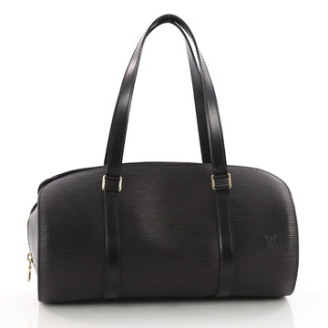 Louis Vuitton Soufflot Handbag Epi Leather Black 3502501