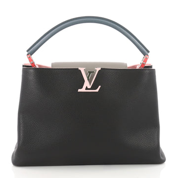 Louis Vuitton Capucines Handbag Leather MM