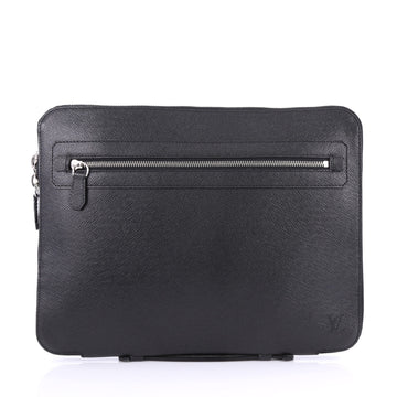 Louis Vuitton Vladimir Portfolio Bag Taiga Leather Black 3505001
