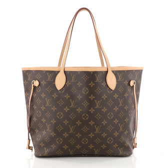 Louis Vuitton Neverfull NM Tote Monogram Canvas MM Brown 3505003