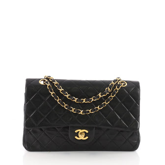 Chanel Vintage Classic Double Flap Bag Quilted Lambskin 3505601