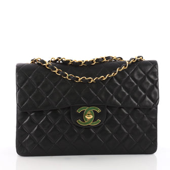 Chanel Vintage Classic Single Flap Bag Quilted Lambskin 3505701