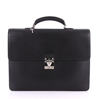 Louis Vuitton Neo Robusto 1 Briefcase Epi Leather Black 3505901