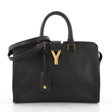 Saint Laurent Classic Y Cabas Leather Small Black 3506401
