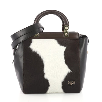 Givenchy HDG Tote Pony Hair and Leather Small Brown 3506403