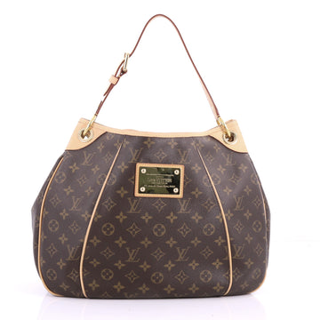  Louis Vuitton Galliera Handbag Monogram Canvas PM Brown 3508401