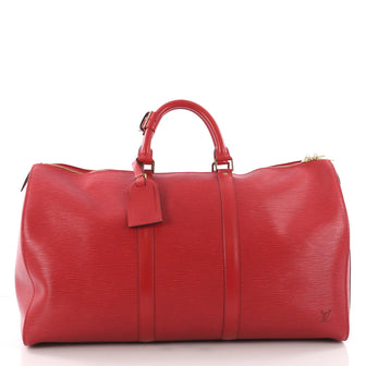 Keepall Bag Epi Leather 50