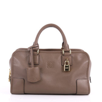 Loewe Amazona Bag Leather 28 Brown 3515803