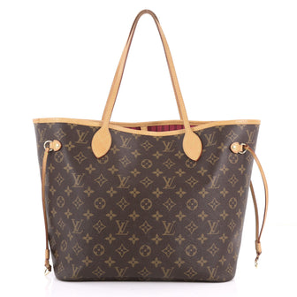 Louis Vuitton Neverfull NM Tote Monogram Canvas MM Brown 3516001