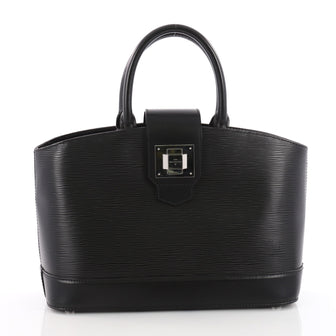 Louis Vuitton Mirabeau Handbag Epi Leather PM Black 3516201