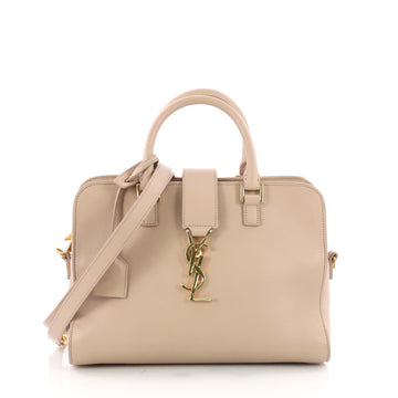 Saint Laurent Monogram Cabas Leather Baby Neutral 3516303