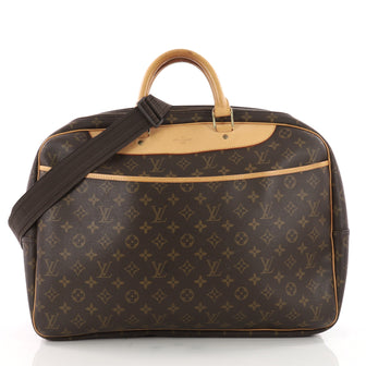 Louis Vuitton Alize Bag Monogram Canvas 24 Heures Brown 3517103
