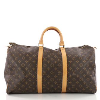 Louis Vuitton Keepall Bag Monogram Canvas 50