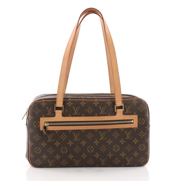 Louis Vuitton Cite Handbag Monogram Canvas GM