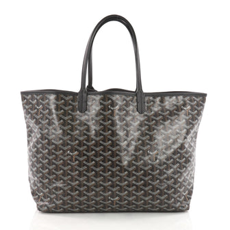 Goyard St. Louis Tote Coated Canvas PM Black 3519703