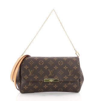 Louis Vuitton Favorite Handbag Monogram Canvas MM