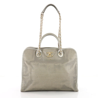 Chanel Up In The Air Convertible Tote Perforated Leather 3520403