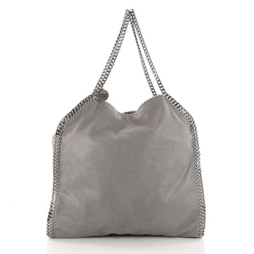 Stella McCartney Falabella Tote Shaggy Deer Large Gray 3521001