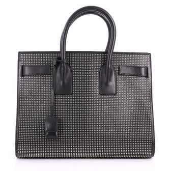 Saint Laurent Sac de Jour Handbag Studded Leather Small 3523919