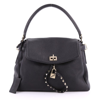 Valentino Twiny Convertible Top Handle Bag Leather 3523923