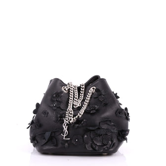  Saint Laurent Emmanuelle Bucket Bag Leather with 3523936