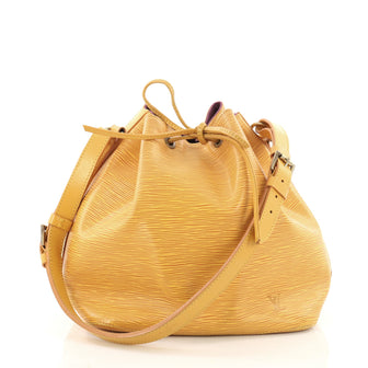 Louis Vuitton Petit Noe Handbag Epi Leather Yellow 3525402