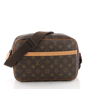 Louis Vuitton Reporter Bag Monogram Canvas PM Brown 3526202