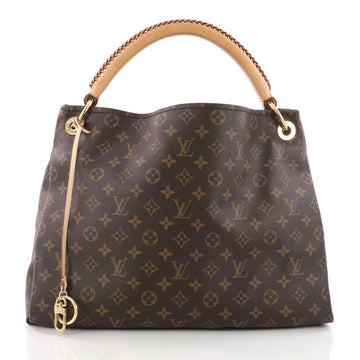 Louis Vuitton Artsy Handbag Monogram Canvas MM Brown 3527401