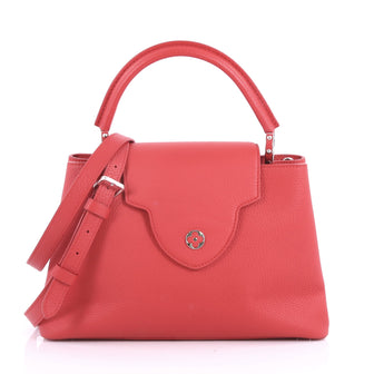 Louis Vuitton Capucines Handbag Leather PM Red 3532602