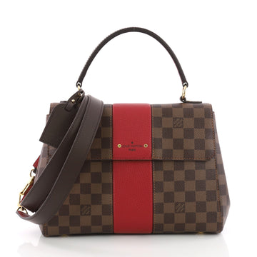 Louis Vuitton Bond Street Handbag Damier Canvas with Leather