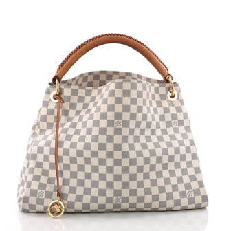Louis Vuitton Artsy Handbag Damier MM White 3536001