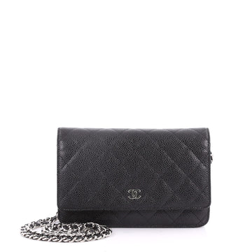 Chanel Wallet on Chain Quilted Caviar Black 3536201