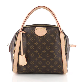 Buy Louis Vuitton Marais Handbag Monogram Canvas MM Brown 3536906