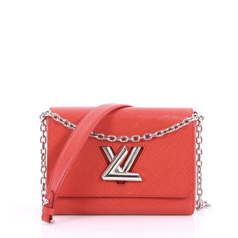 Louis Vuitton Twist Handbag Epi Leather MM - Red  35376/02