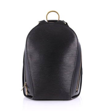 Louis Vuitton Mabillon Backpack Epi Leather Black 3540801