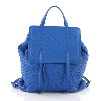 Bottega Veneta Drawstring Backpack Intrecciato Nappa Medium 3543102