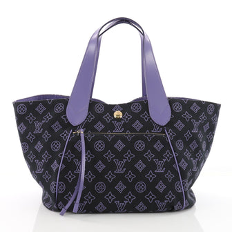 Louis Vuitton Cabas Ipanema Canvas GM - Designer Handbag - Black 35439/04