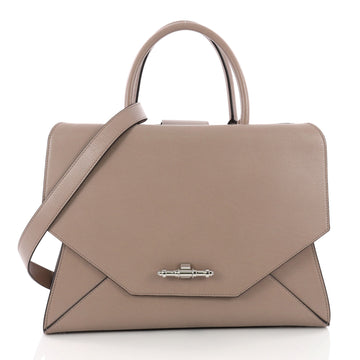 Givenchy Obsedia Satchel Leather Medium Brown 3544401