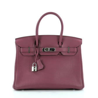 Hermes Birkin Handbag Purple Togo with Palladium 3544501