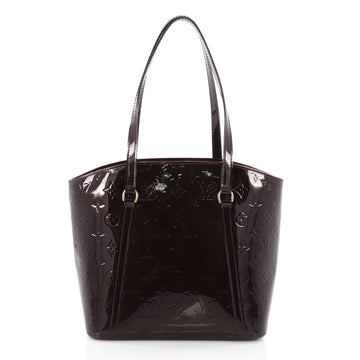 Louis Vuitton Avalon Handbag Monogram Vernis MM Purple 3544702