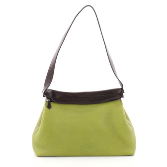 Hermes Yeoh Bag Leather Green 3545103