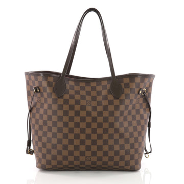 Louis Vuitton Neverfull NM Tote Damier MM Brown 3545401