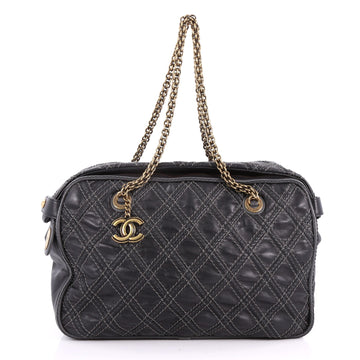 Triptych Tote Quilted Calfskin